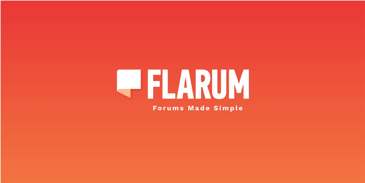 Picture describing the Flarum Support feature